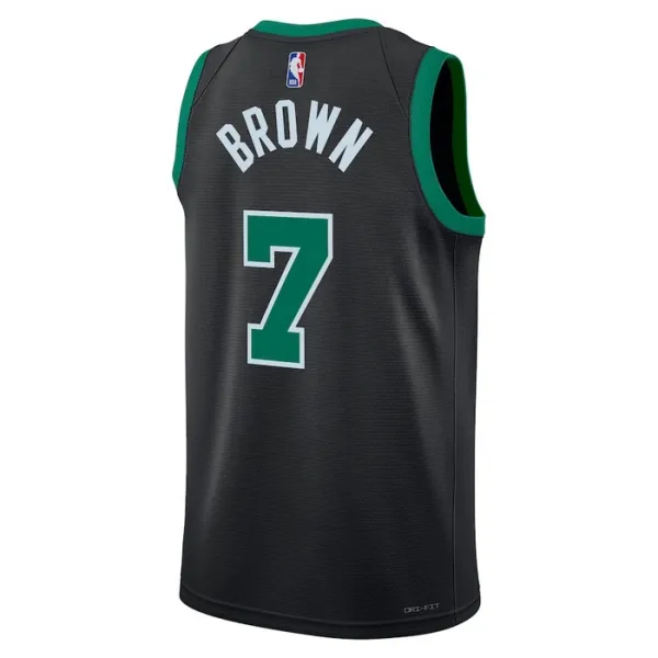 Boston Celtics Jordan Jaylen Brown 7 Miesten Pelipaita Statement Edition Swingman Vihreä