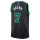 Boston Celtics Jordan Jaylen Brown 7 Miesten Pelipaita Statement Edition Swingman Vihreä