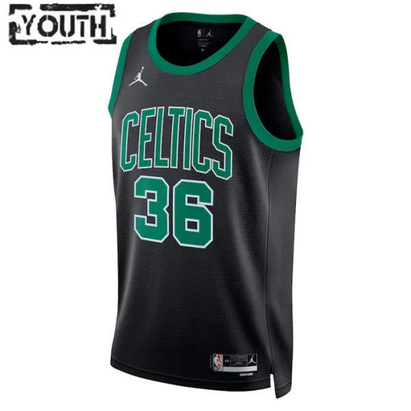 Boston Celtics Jordan Marcus Smart 36 Lasten Pelipaita Statement Edition Swingman Vihreä