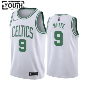 Nike Boston Celtics Derrick White 9 Lasten Pelipaita Association Edition Swingman Valkoinen Nike Boston Celtics Derrick White 9 Lasten Pelipaita Association Edition Swingman Valkoinen