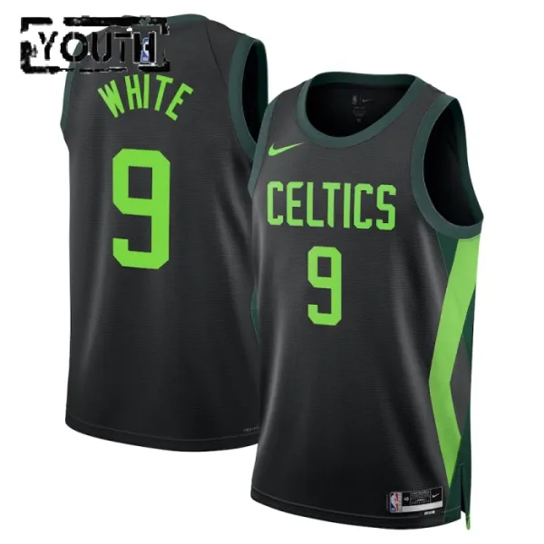 Nike Boston Celtics Derrick White Lasten Pelipaita City Edition 2024-25 Swingman Musta Nike Boston Celtics Derrick White Lasten Pelipaita City Edition 2024-25 Swingman Musta