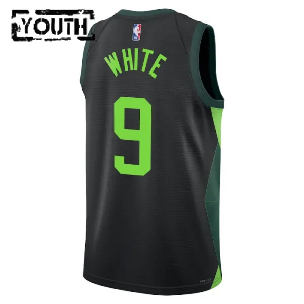 Nike Boston Celtics Derrick White Lasten Pelipaita City Edition 2024-25 Swingman Musta