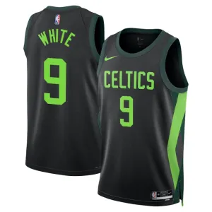 Nike Boston Celtics Derrick White Miesten Pelipaita City Edition 2024-25 Swingman Musta
