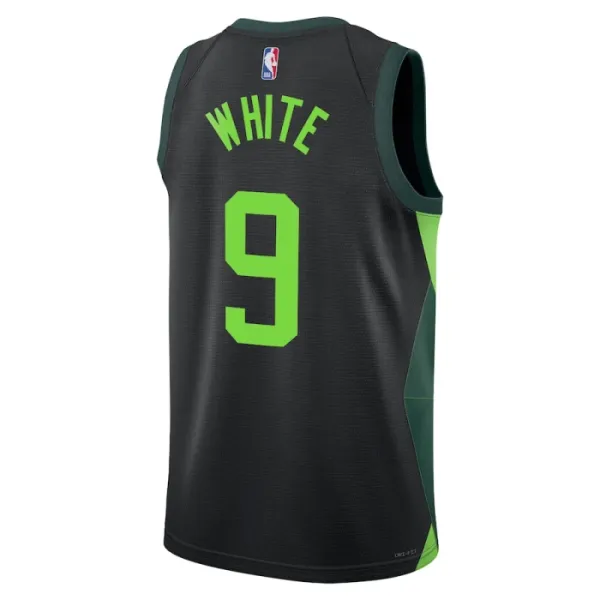 Nike Boston Celtics Derrick White Miesten Pelipaita City Edition 2024-25 Swingman Musta