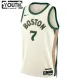 Nike Boston Celtics Jaylen Brown 7 Lasten Pelipaita City Edition 2023-24 Swingman Valkoinen