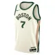 Nike Boston Celtics Jaylen Brown 7 Miesten Pelipaita City Edition 2023-24 Swingman Valkoinen