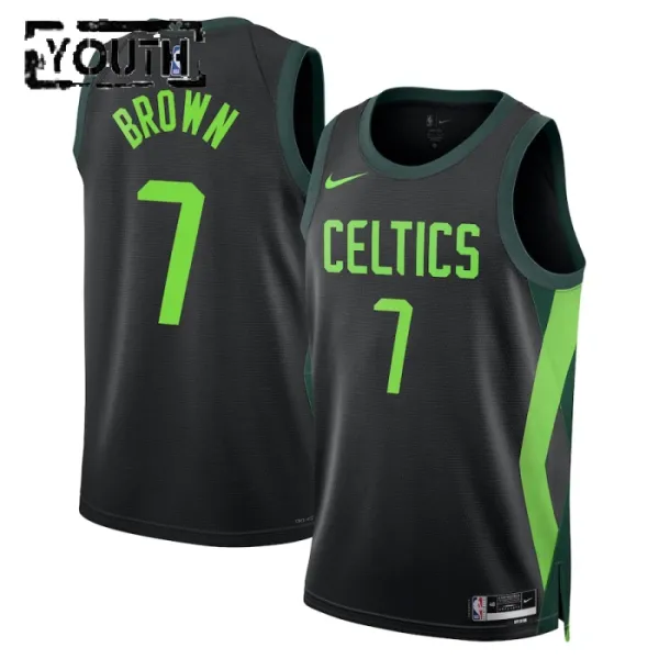 Nike Boston Celtics Jaylen Brown Lasten Pelipaita City Edition 2024-25 Swingman Musta Nike Boston Celtics Jaylen Brown Lasten Pelipaita City Edition 2024-25 Swingman Musta