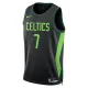 Nike Boston Celtics Jaylen Brown Miesten Pelipaita City Edition 2024-25 Swingman Musta