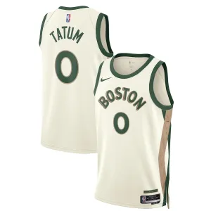 Nike Boston Celtics Jayson Tatum Miesten Pelipaita City Edition 2023-24 Swingman Valkoinen