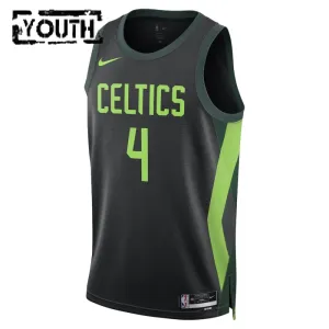 Nike Boston Celtics Jrue Holiday Lasten Pelipaita City Edition 2024-25 Swingman Musta