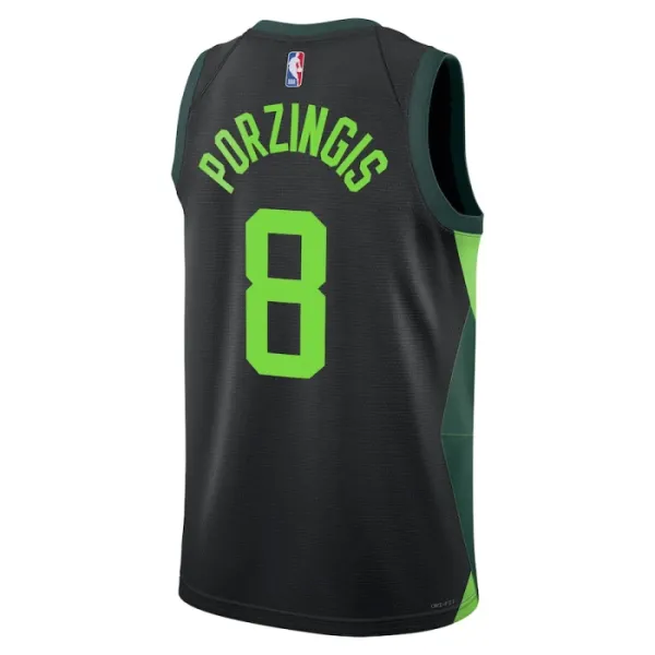 Nike Boston Celtics Kristaps Porzingis Miesten Pelipaita City Edition 2024-25 Swingman Musta