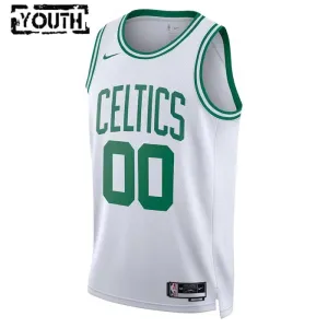 Nike Boston Celtics Personoitava Lasten Pelipaita Association Edition Swingman Valkoinen