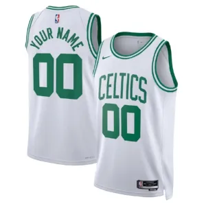 Nike Boston Celtics Personoitava Miesten Pelipaita Association Edition Swingman Valkoinen