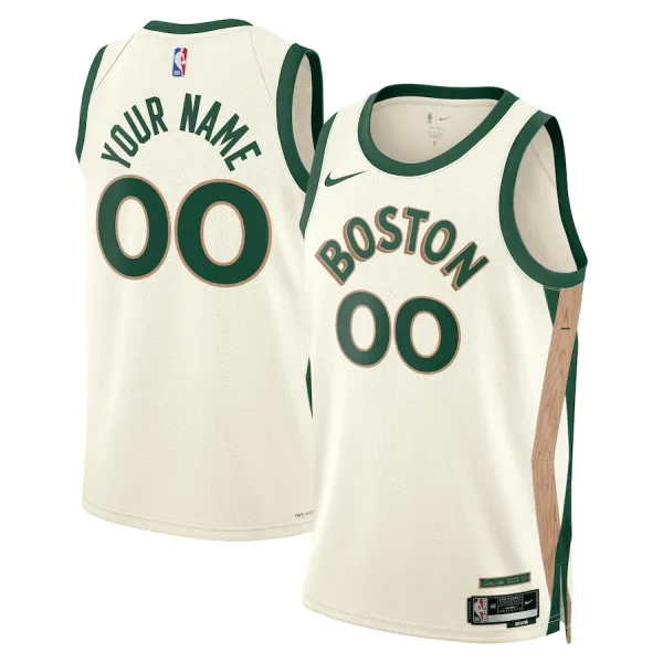 Nike Boston Celtics Personoitava Miesten Pelipaita City Edition 2023-24 Swingman Valkoinen Nike Boston Celtics Personoitava Miesten Pelipaita City Edition 2023-24 Swingman Valkoinen