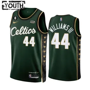 Nike Boston Celtics Robert Williams III 44 Lasten Pelipaita City Edition 2022-23 Swingman Vihreä Nike Boston Celtics Robert Williams III 44 Lasten Pelipaita City Edition 2022-23 Swingman Vihreä