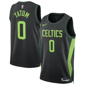 Nike Boston Celtics Tatum Miesten Pelipaita City Edition 2024-25 Swingman Musta