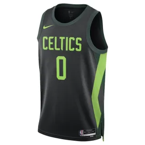 Nike Boston Celtics Tatum Miesten Pelipaita City Edition 2024-25 Swingman Musta