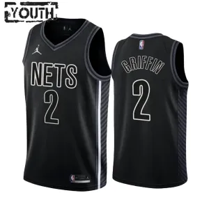 Brooklyn Nets Blake Griffin 2 Lasten Pelipaita Statement Edition Swingman Musta Brooklyn Nets Blake Griffin 2 Lasten Pelipaita Statement Edition Swingman Musta