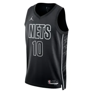 Brooklyn Nets Jordan Ben Simmons 10 Miesten Pelipaita Statement Edition Swingman Musta