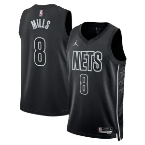 Brooklyn Nets Jordan Patty Mills 8 Miesten Pelipaita Statement Edition Swingman Musta Brooklyn Nets Jordan Patty Mills 8 Miesten Pelipaita Statement Edition Swingman Musta