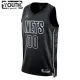 Brooklyn Nets Jordan Personoitava Lasten Pelipaita Statement Edition Swingman Musta