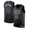 Brooklyn Nets Jordan Personoitava Miesten Pelipaita Statement Edition Swingman Musta