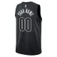 Brooklyn Nets Jordan Personoitava Miesten Pelipaita Statement Edition Swingman Musta