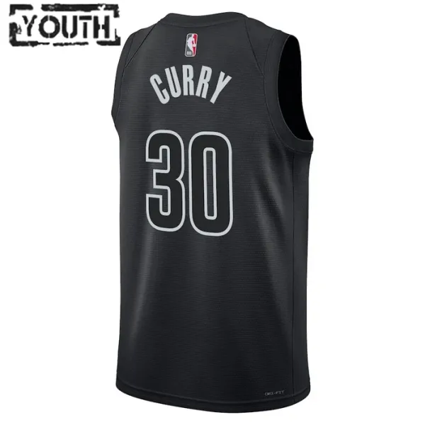 Brooklyn Nets Jordan Seth Curry 30 Lasten Pelipaita Statement Edition Swingman Musta