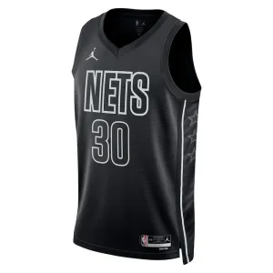 Brooklyn Nets Jordan Seth Curry 30 Miesten Pelipaita Statement Edition Swingman Musta