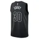 Brooklyn Nets Jordan Seth Curry 30 Miesten Pelipaita Statement Edition Swingman Musta
