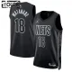 Brooklyn Nets Jordan Yuta Watanabe 18 Lasten Pelipaita Statement Edition Swingman Musta Brooklyn Nets Jordan Yuta Watanabe 18 Lasten Pelipaita Statement Edition Swingman Musta