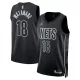 Brooklyn Nets Jordan Yuta Watanabe 18 Miesten Pelipaita Statement Edition Swingman Musta Brooklyn Nets Jordan Yuta Watanabe 18 Miesten Pelipaita Statement Edition Swingman Musta