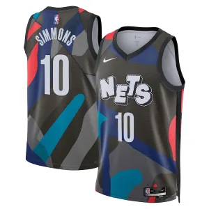 Nike Brooklyn Nets Ben Simmons Miesten Pelipaita City Edition 2023-24 Swingman Musta
