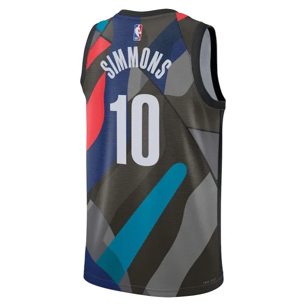 Nike Brooklyn Nets Ben Simmons Miesten Pelipaita City Edition 2023-24 Swingman Musta