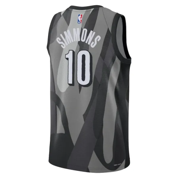 Nike Brooklyn Nets Ben Simmons Miesten Pelipaita City Edition 2024-25 Swingman Harmaa