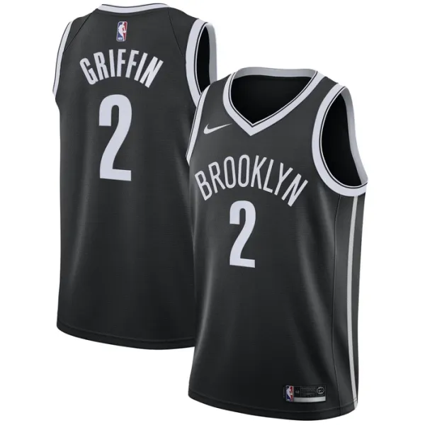 Nike Brooklyn Nets Blake Griffin 2 Miesten Pelipaita Icon Edition Swingman Musta Nike Brooklyn Nets Blake Griffin 2 Miesten Pelipaita Icon Edition Swingman Musta