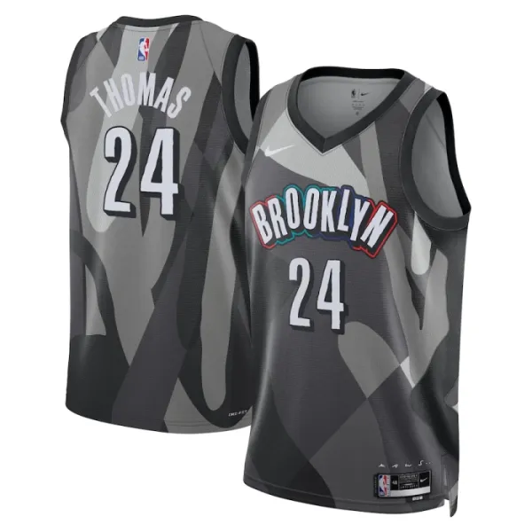 Nike Brooklyn Nets Cam Thomas Miesten Pelipaita City Edition 2024-25 Swingman Harmaa Nike Brooklyn Nets Cam Thomas Miesten Pelipaita City Edition 2024-25 Swingman Harmaa