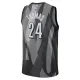 Nike Brooklyn Nets Cam Thomas Miesten Pelipaita City Edition 2024-25 Swingman Harmaa