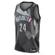 Nike Brooklyn Nets Cam Thomas Miesten Pelipaita City Edition 2024-25 Swingman Harmaa