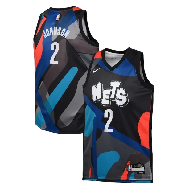 Nike Brooklyn Nets Cameron Johnson Miesten Pelipaita City Edition 2023-24 Swingman Musta Nike Brooklyn Nets Cameron Johnson Miesten Pelipaita City Edition 2023-24 Swingman Musta