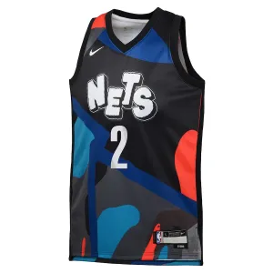 Nike Brooklyn Nets Cameron Johnson Miesten Pelipaita City Edition 2023-24 Swingman Musta
