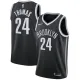 Nike Brooklyn Nets Cameron Thomas 24 Miesten Pelipaita Icon Edition Swingman Musta Nike Brooklyn Nets Cameron Thomas 24 Miesten Pelipaita Icon Edition Swingman Musta