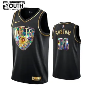 Nike Brooklyn Nets Diamond Edition Personoitava Lasten Pelipaita Swingman Musta Nike Brooklyn Nets Diamond Edition Personoitava Lasten Pelipaita Swingman Musta