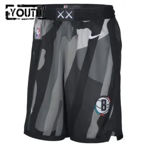 Nike Brooklyn Nets Lasten Shortsit City Edition 2024-25 Swingman