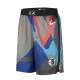 Nike Brooklyn Nets Miesten Shortsit City Edition 2023-24 Swingman Musta