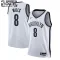 Nike Brooklyn Nets Patty Mills 8 Lasten Pelipaita Association Edition Swingman Valkoinen