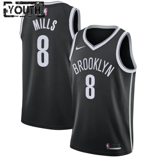 Nike Brooklyn Nets Patty Mills 8 Lasten Pelipaita Icon Edition Swingman Musta Nike Brooklyn Nets Patty Mills 8 Lasten Pelipaita Icon Edition Swingman Musta