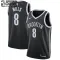 Nike Brooklyn Nets Patty Mills 8 Lasten Pelipaita Icon Edition Swingman Musta