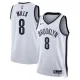 Nike Brooklyn Nets Patty Mills 8 Miesten Pelipaita Association Edition Swingman Valkoinen Nike Brooklyn Nets Patty Mills 8 Miesten Pelipaita Association Edition Swingman Valkoinen