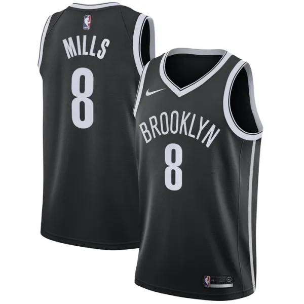 Nike Brooklyn Nets Patty Mills 8 Miesten Pelipaita Icon Edition Swingman Musta Nike Brooklyn Nets Patty Mills 8 Miesten Pelipaita Icon Edition Swingman Musta